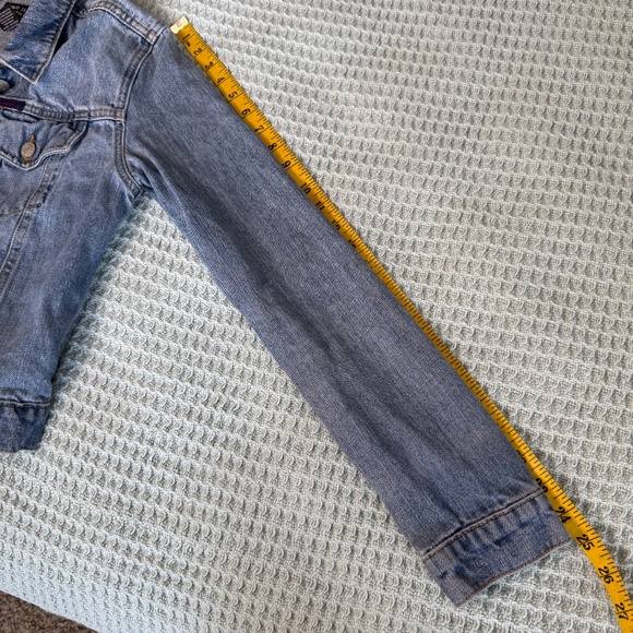 Vintage Polo Jeans Co Ralph Lauren Denim Jacket Womens Small 90s Y2K Coat - Picture 6 of 7